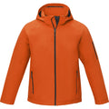 Orange - Front - Elevate Essentials Mens Notus Padded Soft Shell Jacket