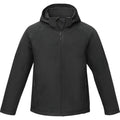 Solid Black - Front - Elevate Essentials Mens Notus Padded Soft Shell Jacket