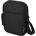 Solid Black - Side - Byron Recycled 2L Crossbody Bag