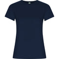 Navy Blue - Front - Roly Womens-Ladies Golden T-Shirt