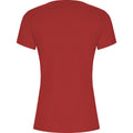 Red - Back - Roly Womens-Ladies Golden T-Shirt