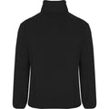 Solid Black - Back - Roly Childrens-Kids Artic Full Zip Fleece Jacket