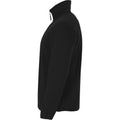 Solid Black - Side - Roly Childrens-Kids Artic Full Zip Fleece Jacket