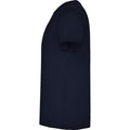Navy Blue - Side - Roly Mens Samoyedo V Neck T-Shirt
