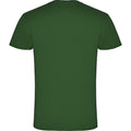 Bottle Green - Back - Roly Mens Samoyedo V Neck T-Shirt