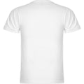 White - Back - Roly Mens Samoyedo V Neck T-Shirt