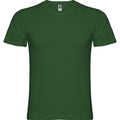 Bottle Green - Front - Roly Mens Samoyedo V Neck T-Shirt