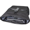 Solid Black - Lifestyle - Aqua Roll Top Recycled Water Resistant 20L Bike Bag