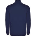 Navy Blue - Back - Roly Mens Himalaya Quarter Zip Fleece Jacket