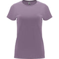 Lavender - Front - Roly Womens-Ladies Capri Short-Sleeved T-Shirt