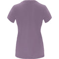 Lavender - Back - Roly Womens-Ladies Capri Short-Sleeved T-Shirt