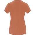 Greek Orange - Back - Roly Womens-Ladies Capri Short-Sleeved T-Shirt