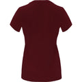 Garnet - Back - Roly Womens-Ladies Capri Short-Sleeved T-Shirt