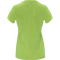 Oasis Green - Back - Roly Womens-Ladies Capri Short-Sleeved T-Shirt