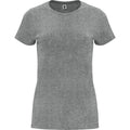 Grey Marl - Front - Roly Womens-Ladies Capri Short-Sleeved T-Shirt