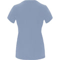 Zen Blue - Back - Roly Womens-Ladies Capri Short-Sleeved T-Shirt