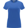 Riviera Blue - Front - Roly Womens-Ladies Capri Short-Sleeved T-Shirt