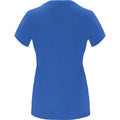 Riviera Blue - Back - Roly Womens-Ladies Capri Short-Sleeved T-Shirt