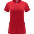 Red - Front - Roly Womens-Ladies Capri Short-Sleeved T-Shirt