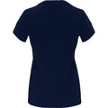 Navy Blue - Back - Roly Womens-Ladies Capri Short-Sleeved T-Shirt