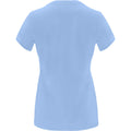 Sky Blue - Back - Roly Womens-Ladies Capri Short-Sleeved T-Shirt