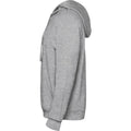 Grey Marl - Side - Roly Mens Urban Hoodie