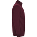 Garnet - Side - Roly Mens Aneto Quarter Zip Sweatshirt