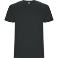 Dark Lead - Front - Roly Childrens-Kids Stafford Short-Sleeved T-Shirt