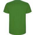 Grass Green - Back - Roly Childrens-Kids Stafford Short-Sleeved T-Shirt