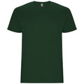 Bottle Green - Back - Roly Childrens-Kids Stafford Short-Sleeved T-Shirt