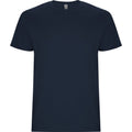 Navy Blue - Front - Roly Childrens-Kids Stafford Short-Sleeved T-Shirt