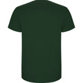 Bottle Green - Side - Roly Childrens-Kids Stafford Short-Sleeved T-Shirt