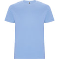 Sky Blue - Front - Roly Childrens-Kids Stafford Short-Sleeved T-Shirt