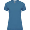 Moonlight Blue - Front - Roly Womens-Ladies Bahrain Short-Sleeved Sports T-Shirt