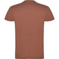 Brick Red - Back - Roly Mens Beagle Short-Sleeved T-Shirt