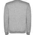 Grey Marl - Back - Roly Unisex Adult Clasica Crew Neck Sweatshirt