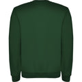 Bottle Green - Back - Roly Unisex Adult Clasica Crew Neck Sweatshirt