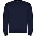 Navy Blue - Front - Roly Unisex Adult Clasica Crew Neck Sweatshirt