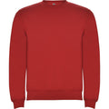 Red - Front - Roly Unisex Adult Clasica Crew Neck Sweatshirt