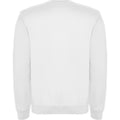 White - Back - Roly Unisex Adult Clasica Crew Neck Sweatshirt