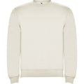 Vintage White - Front - Roly Unisex Adult Clasica Crew Neck Sweatshirt