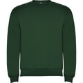 Bottle Green - Front - Roly Unisex Adult Clasica Crew Neck Sweatshirt