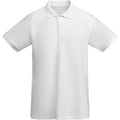 White - Front - Roly Mens Prince Short-Sleeved Polo Shirt