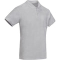 Grey Marl - Lifestyle - Roly Mens Prince Short-Sleeved Polo Shirt