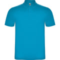 Turquoise - Front - Roly Unisex Adult Austral Short-Sleeved Polo Shirt