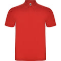 Red - Front - Roly Unisex Adult Austral Short-Sleeved Polo Shirt