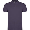 Lilac - Front - Roly Mens Star Short-Sleeved Polo Shirt