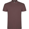 Pale Red - Front - Roly Mens Star Short-Sleeved Polo Shirt