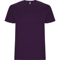 Purple - Front - Roly Mens Stafford T-Shirt