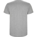 Grey Marl - Back - Roly Mens Stafford T-Shirt